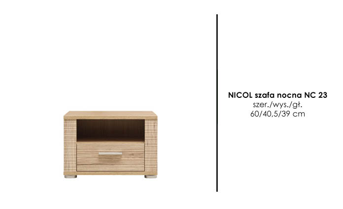 sypialnia NICOL